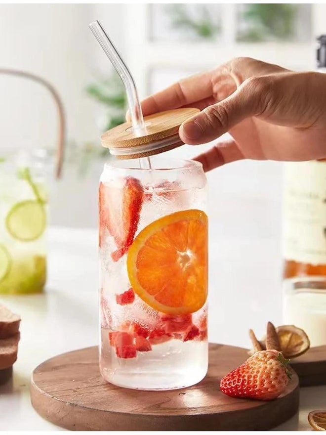 1CHASE Set of 2 - Trendy Sipper Glasses, 550ml - Image 4